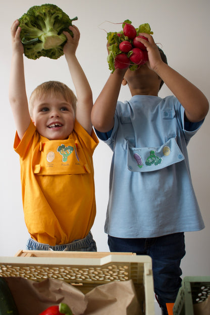 T-shirt Devinettes Légumes Orange